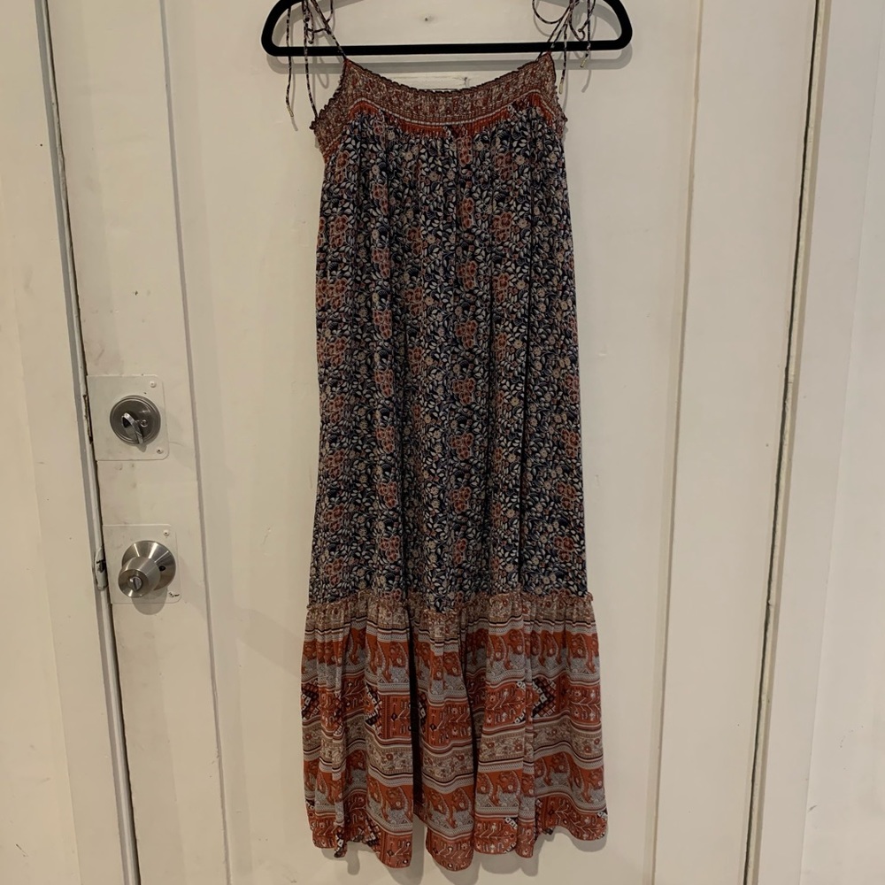 ULLA JOHNSON Silk Midi Length Dress